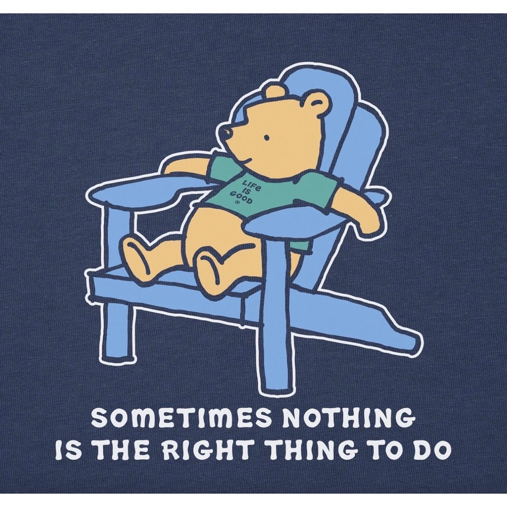 Life is Good Winnie The Pooh Adirondack Short‎ Sleeve Crusher Vee Size XXXL NWT - Picture 2 of 9
